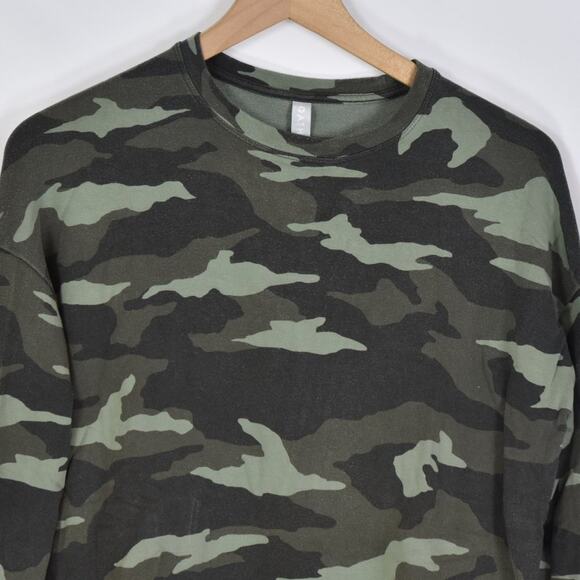 Athleta Studio to Street Camo Sweatshirt, XXS - Picture 2 of 11